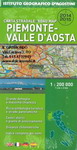 Piemonte e Valle d' Aosta cartina