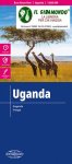 Uganda carta geografica stradale