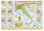 Planisfero 344-Carta storica Unita'd'Italia
