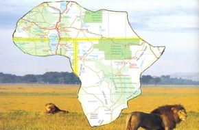 carte geografiche dell'africa