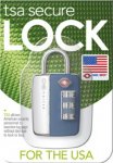 Lucchetto per valigia COMBI TSA per USA