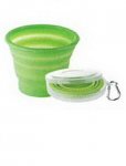 Bicchiere pieghevole in silicone