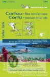 Corfu e isole Ionie cartina stradale