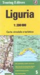 Liguria carta stradale