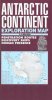 Antartica travel map