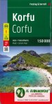 Corfu carta geografica