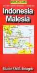 Indonesia Malaysia cartina stradale