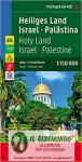 Israele e la Palestina carta stradale