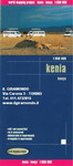 Kenia travel map