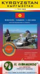 Kyrgyzstan carta stradale