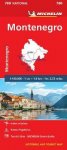 Montenegro cartina geografica