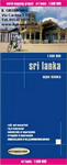Sri Lanka travel map