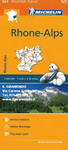 Rodano e le Alpi carta 523