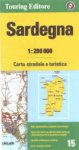 Sardegna carta stradale