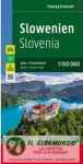 Slovenia  mappa stradale