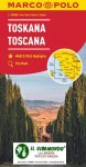 Toscana carta stradale