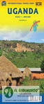 Uganda travel map
