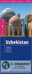 Uzbekistan carta geografica