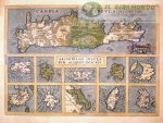 Isole della Grecia carta antica