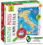Mappa dell'italia. detective puzzle (la)