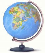 Mappamondo 01B-  cm.40 base plastica spento