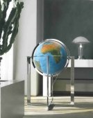Mappamondo 20-  cm 50 
base metallo luminoso