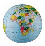 Mappamondo 36- Il mondo gonfiabile 
 cm 70


