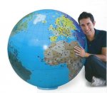Mappamondo 43- Il mondo gonfiabile   cm 85 
