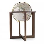 MAPPAMONDO 24- CM 50 BASE LEGNO LUMINOSO