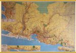 PLANISFERO 207-Genova CARTA MURALE STRADALE CM 140x100