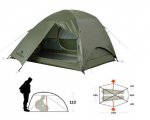 TENDA DA CAMPEGGIO FERRINO NEMESI 2 PRO