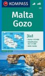 Malta e Gozo carta da trekking